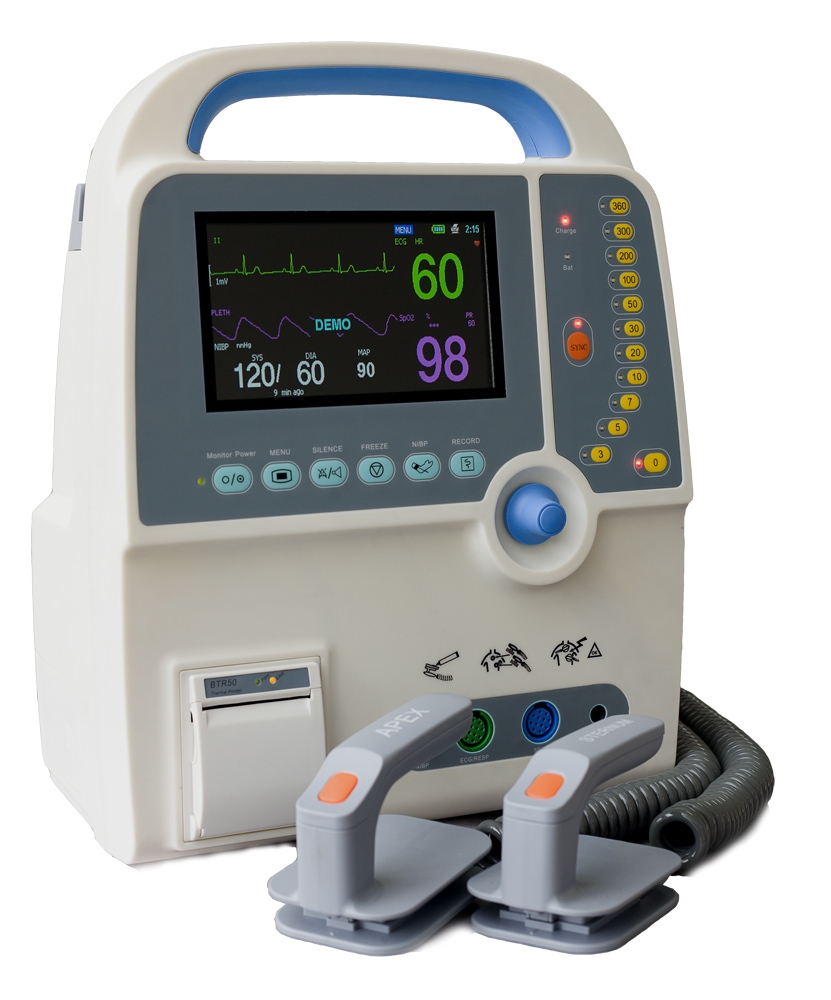 Defibrillator (Monophasic, Biphasic & AED)