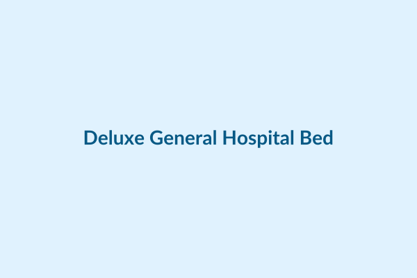 Deluxe General Hospital Bed