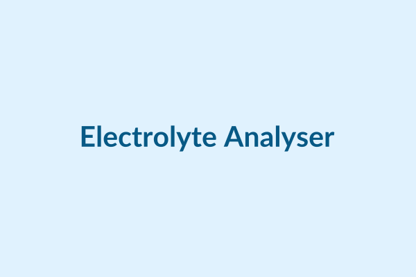 Electrolyte Analyser