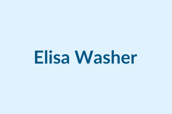 Elisa Washer