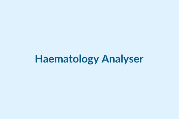 Haematology Analyser