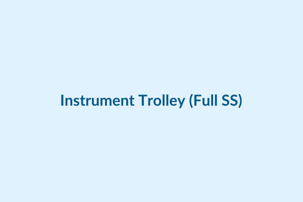 Instrument Trolley (Full SS)