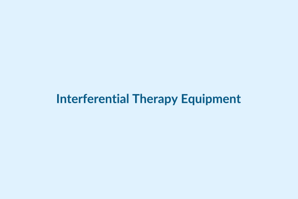 Interferential Therapy Equipment