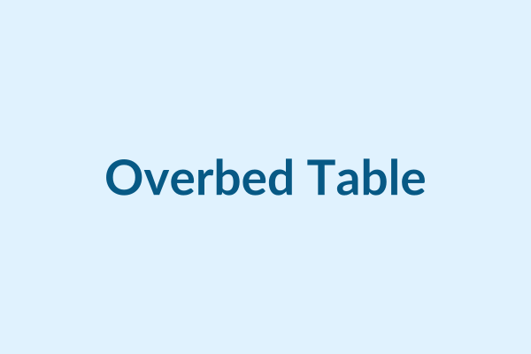Overbed Table
