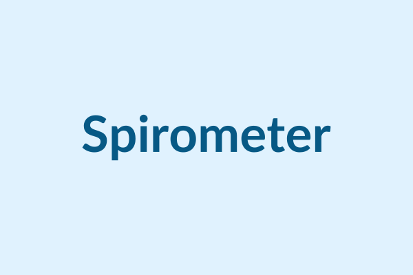 Spirometer
