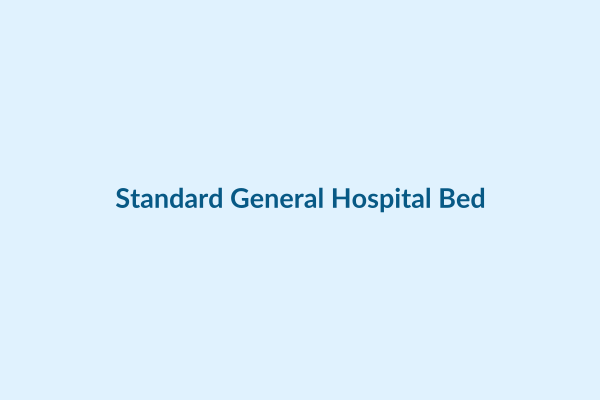 Standard General Hospital Bed