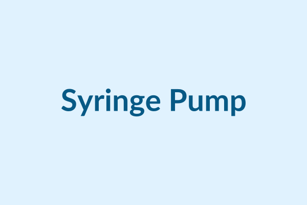 Syringe Pump